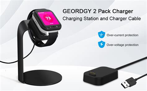 Charging Station Compatible With Verizon Gizmo Watch Charger Geordgy Magnetic