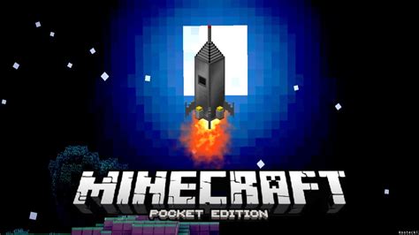 How To Make A Working Rocket Ship Tutorial Minecraft Pe Youtube