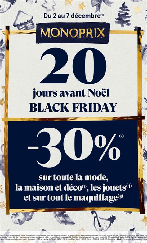 Op Ration Black Friday Chez Monoprix Saint Sebastien Nancy