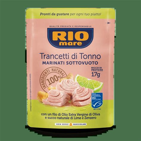 Trancetti Di Tonno Marinati Sottovuoto Con Un Filo Di Olio Extra