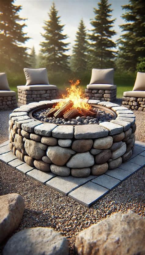 Affordable Gravel Fire Pit Ideas For Budget Friendly Fun In