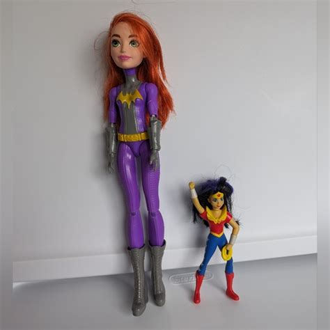 Mattel Toys Dc Comics Batgirl Wonder Woman Action Figures In In