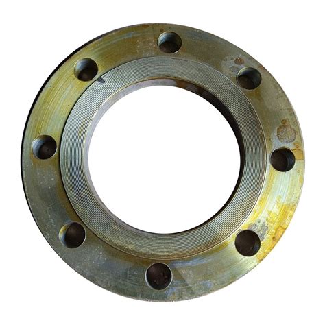 Round Astm A Inch Mm Mild Steel Flanges For Industrial At Rs