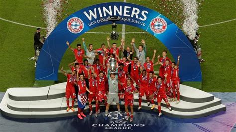 Bayern Munich Are 20192020 Uefa Champions League Winners