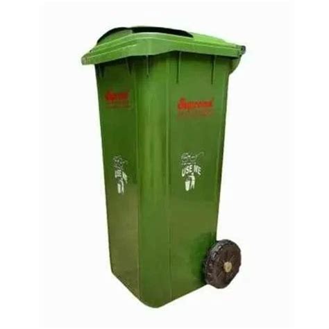 Plastic Supreme Litre Wheel Dustbin At In Kolkata Id