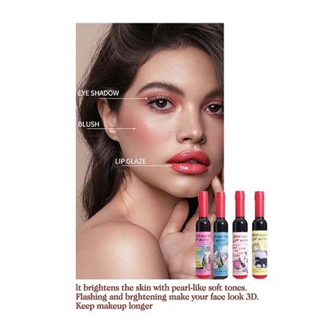 Yatlte Peel Off Lip Stain Kit 4 Colors Tattoo Magic Color Peel Off Lip