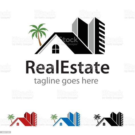 Real Estate Symbol Template Design Vector Emblem Design Concept Creative Symbol Icon Stock ...