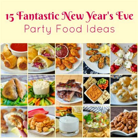 Best New Year's Eve Party Food Ideas - Rock Recipes