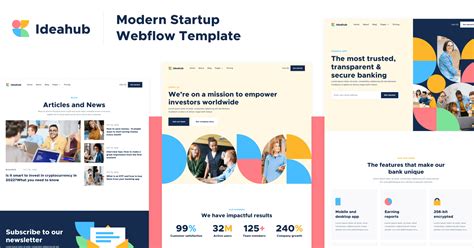 Ideahub X Webflow Ecommerce Website Template