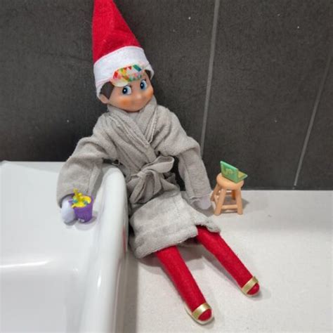 Scout Elf Spa Day The Elf On The Shelf