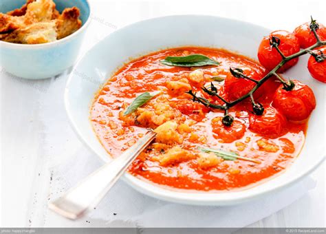 Creamy Tomato Potato And Mushroom Soup Recipe