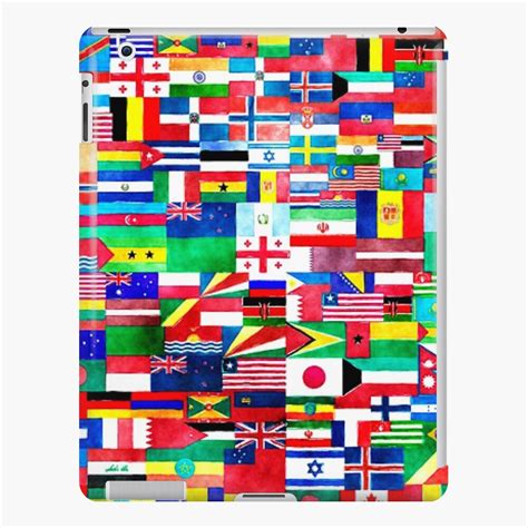 International Flags Collage Ipad Case Skin By Virginia Redbubble