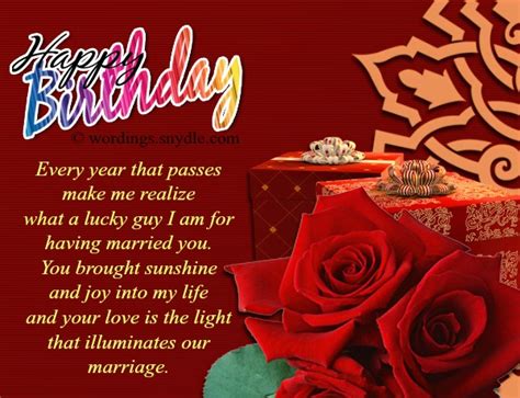 Birthday Wishes And Messages For Wife Wordings And Messages