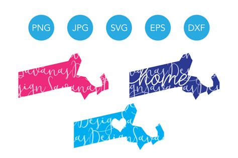 Massachusetts Svg Massachusetts Svg File Massachusetts Svg Designs Massachusetts Home Svg