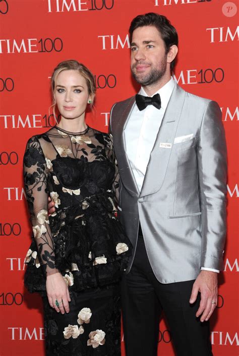 Photo Emily Blunt Et Son Mari John Krasinski Photocall De La Soir E