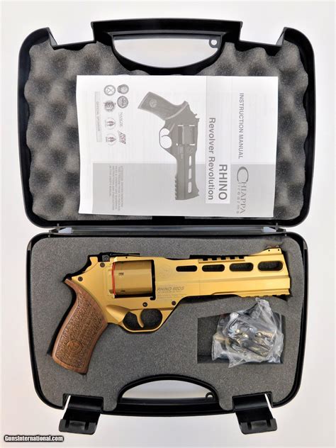 Chiappa Rhino 60 Ds 357 Magnum Gold 6 B340225