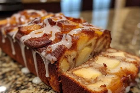 Homemade Apple Cinnamon Swirl Loaf Recipestasteful