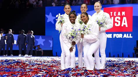 Simone Biles Headlines Usa Gymnastics Olympics Women S Team