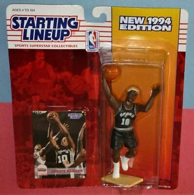 1994 DENNIS RODMAN San Antonio Spurs Blonde Hair FREE S H Starting