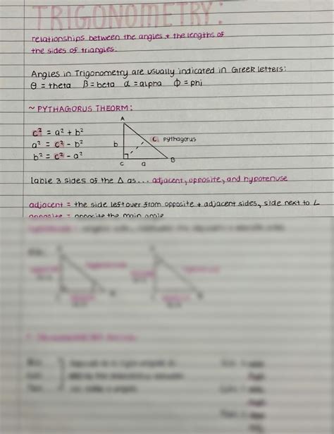 SOLUTION Trigonometric Relationship Between Angle Length And Sides Of