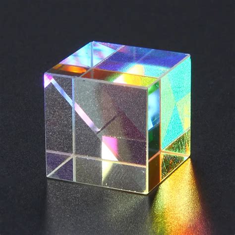 Toy Cmy Optic Prism Cube Optical Glass