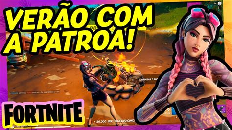 Farmando Xp No Ver O Fortnite A Jules Praiana Youtube