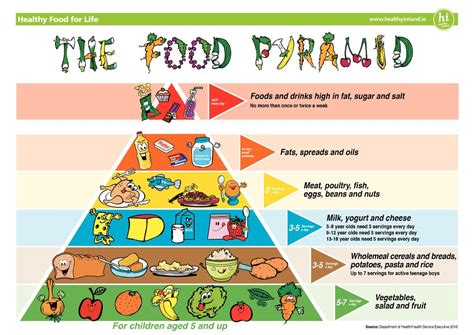 childrens-food-pyramid | Dental Health Foundation