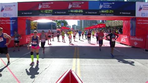 Chicago Marathon Finish Line 13: 4:16:30 – NBC Chicago