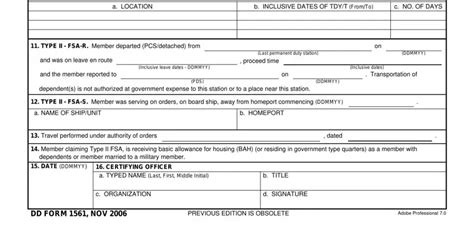 Dd Form 1561 ≡ Fill Out Printable Pdf Forms Online