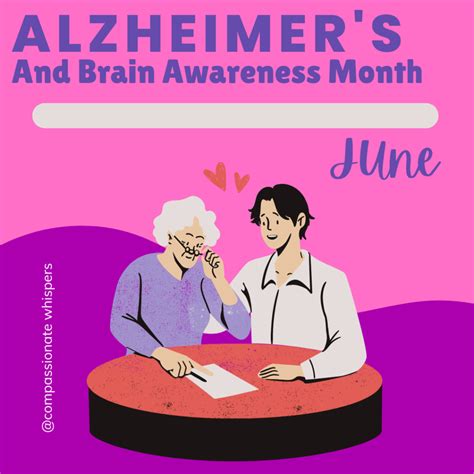 June Is Alzheimers And Brain Awareness Month