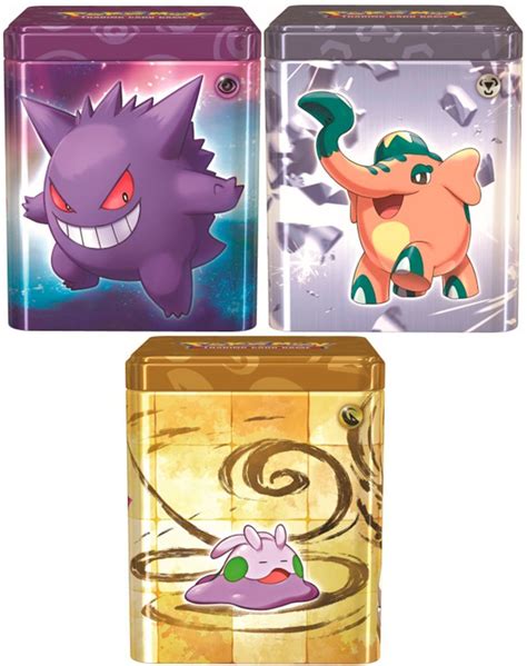 New Design of Pokémon TCG Stacking Tin Revealed PokemonCard