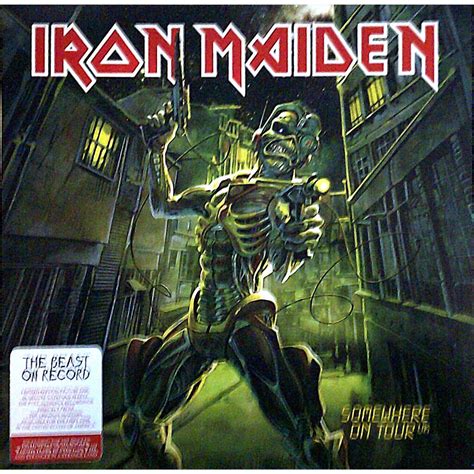 Somewhere On Tour By Iron Maiden Lp Gr X With Johell