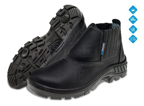 Bota De Segurança Para Trabalho - Bota De Segurança Para Trabalho Profissional - Marluvas - Bota de ...