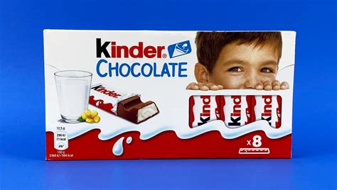 Шоколад Молочний Kinder Chocolate 8 Pieces 100g замовляйте в RETROMAGAZ ...