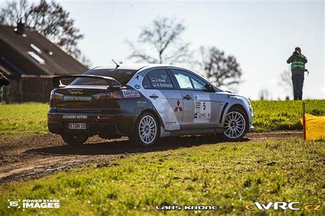 Klaus Ralf Schl Sche Andreas Mitsubishi Lancer Evo X Adac Rallye