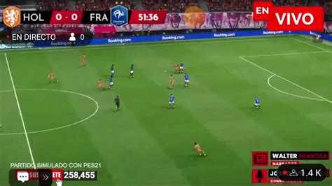 Segunda Parte PAISES BAJOS VS FRANCIA PARTIDO EN VIVO UEFA EUROCOPA EN