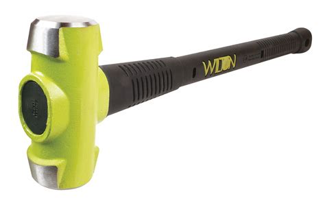 Wilton Double Face Sledge Hammer 10 Lb Head Weight 3 In Head Width