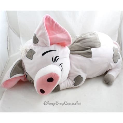 Peluche Pua Cochon Disney Parks Vaiana Moana Endormi Couch Cm