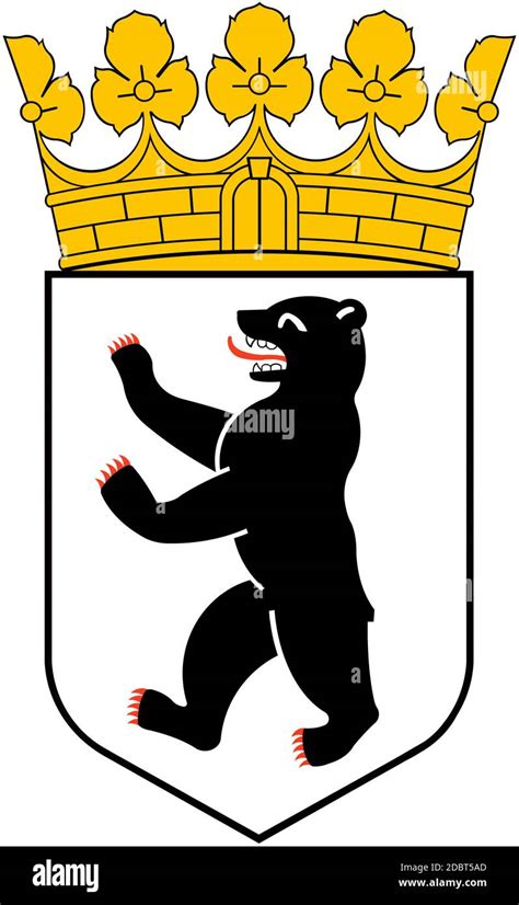 Wappen Der Stadt Berlin Deutschland Stockfotografie Alamy