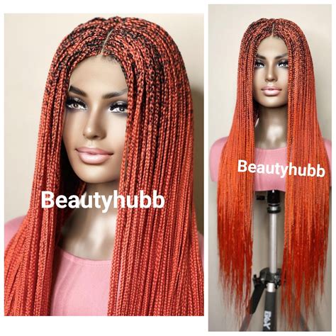 Burnt Orange Box Braids