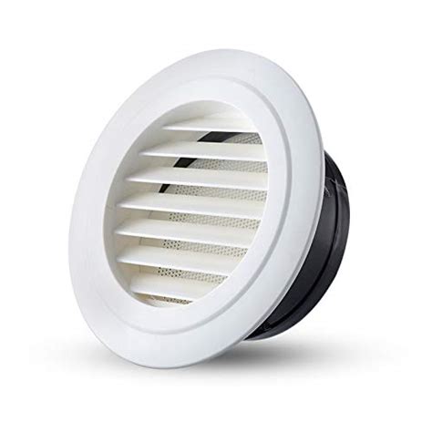 Buy IMOBEINOR Air Vent Louver 3 Inch Round ABS Soffit Vents Exhaust