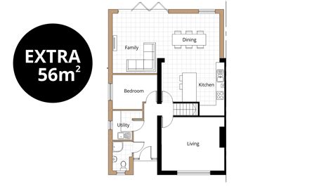 Extension Floor Plans Examples Floorplans Click