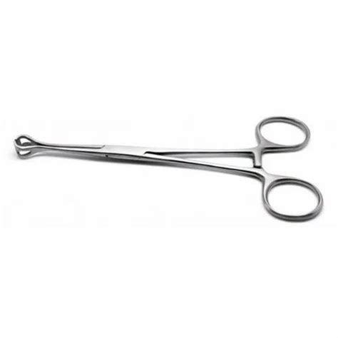 Silver Polished Inch Babcock Tissue Forcep At Rs Piece In