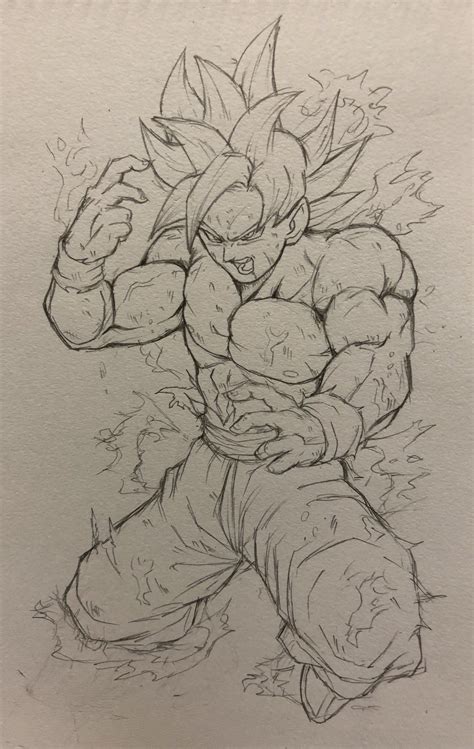 Dessin Son Gok Kakarotto Migatte No Gokui Kansei