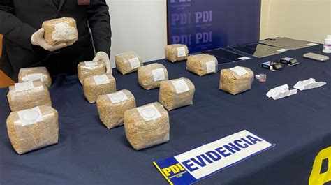 Más de 10 kilos de drogas alucinógenas fueron incautadas en terminal de