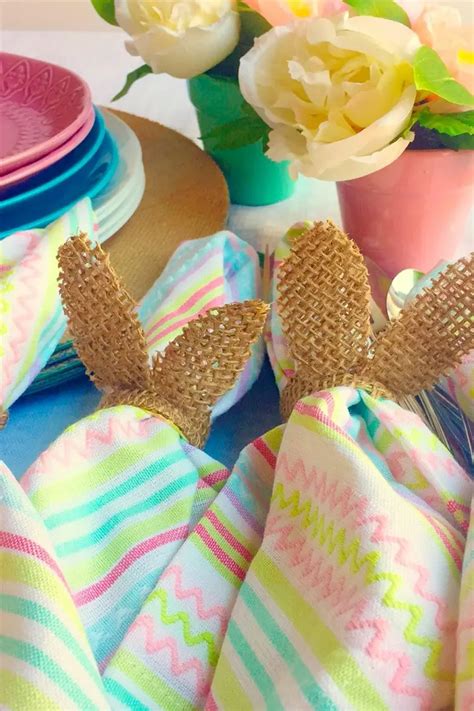 Beautify Napkins For Easter 9 Simple Table Decoration Ideas Breaking