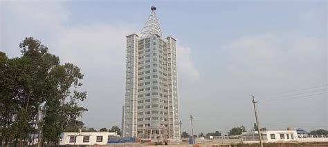 Damaks Business Tower Stands Deserted Ahead Of Inauguration Khabarhub