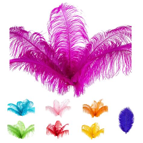 Pcs Natural Ostrich Feathers Wedding Party Decoration Cm