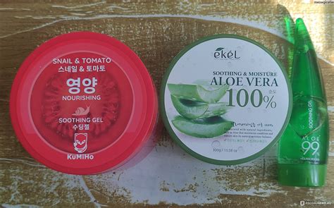 Гель для тела Ekel soothing & moisture ALOE VERA100% - «🥰 Еще один гель ...