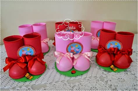 Molde De Botas Em Eva Pesquisa Google Peppa Pig Bolo De